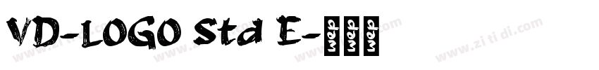 VD-LOGO Std E字体转换